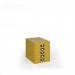 Bisley multi drawers with 5 drawers - sunflower yellow B5MDSY