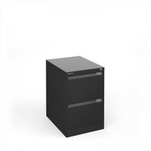 Bisley steel 2 drawer public sector contract filing cabinet 711mm high