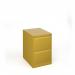 Bisley steel 2 drawer public sector contract filing cabinet 711mm high - sunflower yellow BBPSF2SY