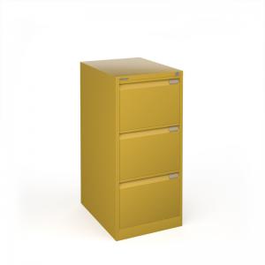 Bisley steel 3 drawer public sector contract filing cabinet 1016mm