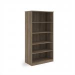 Deluxe bookcase 2000mm high with 4 shelves - Nebraska Oak BC20NO