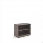 Deluxe bookcase 800mm high with 1 shelf - Grey Oak BC8GO