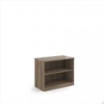 Deluxe bookcase 800mm high with 1 shelf - Nebraska Oak BC8NO