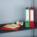 Extra shelf for steel storage cupboards - black BCSLF