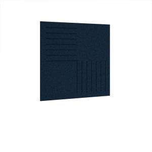 Bevelled Acoustic Ceiling - Wall Tiles 590w - Dark Blue BCWT590-BD