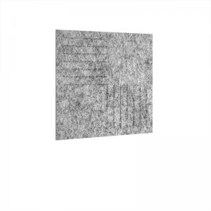 Bevelled Acoustic Ceiling - Wall Tiles 590w - Dark Silver Grey