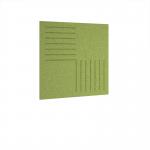 Bevelled Acoustic Ceiling - Wall Tiles 590w - Fruit Green BCWT590-FG