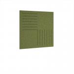 Bevelled Acoustic Ceiling - Wall Tiles 590w - Reed Green BCWT590-RG