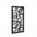 Bygone Hanging Panel 1200w - Black BHP1200-BK