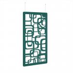 Bygone Hanging Panel 1200w - Peacock Blue BHP1200-PB