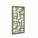 Bygone Hanging Panel 1200w - Reed Green BHP1200-RG