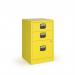 Bisley A4 home filer with 3 drawers - yellow BPFA3YE