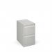 Bisley steel 2 drawer public sector contract filing cabinet 711mm high - goose grey BPSF2G