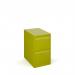 Bisley steel 2 drawer public sector contract filing cabinet 711mm high - green BPSF2GN