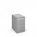 Bisley steel 2 drawer public sector contract filing cabinet 711mm high - silver BPSF2S