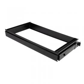 Roll out filing frame for Bisley systems storage cupboards and tambours - black BROSF