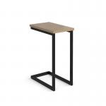Buddy laptop table with black frame and oblong top - made to order BUDDY-2-K