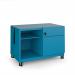 Bisley steel caddy right hand storage unit 800mm - blue CAD800RH-BL