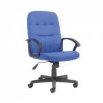 Cavalier fabric managers chair - blue CAV300T1-B