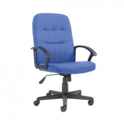 Cheap Stationery Supply of Cavalier fabric managers chair - blue Office Statationery
