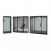 Chatbox single person acoustic hub 1m x 1m with shelf - myosotis CBX-1-MY