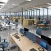 Contract 25 straight desk with silver cantilever leg 1200mm x 800mm - grey oak top CC12S-S-GO