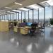 Contract 25 right hand ergonomic desk with silver cantilever leg 1800mm - walnut top CC18ER-S-W