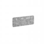 Chevron Acoustic Desktop Screen 1000w - Dark Silver Grey CDS1000-DG