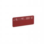 Chevron Acoustic Desktop Screen 1000w - Pure Red CDS1000-PR