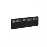 Chevron Acoustic Desktop Screen 1200w - Black CDS1200-BK