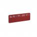 Chevron Acoustic Desktop Screen 1200w - Pure Red CDS1200-PR