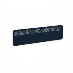 Chevron Acoustic Desktop Screen 1400w - Dark Blue CDS1400-BD