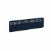 Chevron Acoustic Desktop Screen 1400w - Dark Blue CDS1400-BD