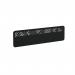Chevron Acoustic Desktop Screen 1400w - Black CDS1400-BK