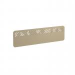 Chevron Acoustic Desktop Screen 1400w - Dark Camel CDS1400-DC