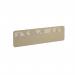 Chevron Acoustic Desktop Screen 1400w - Dark Camel CDS1400-DC