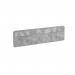 Chevron Acoustic Desktop Screen 1400w - Dark Silver Grey CDS1400-DG