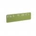 Chevron Acoustic Desktop Screen 1400w - Fruit Green CDS1400-FG