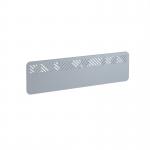 Chevron Acoustic Desktop Screen 1400w - Light Grey CDS1400-LG