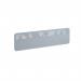Chevron Acoustic Desktop Screen 1400w - Light Grey CDS1400-LG