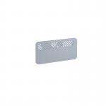 Chevron Acoustic Desktop Screen 800w - Light Grey CDS800-LG