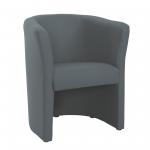 Celestra single seat tub chair 700mm wide - elapse grey CEL50001-EG