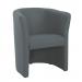 Celestra single seat tub chair 700mm wide - elapse grey