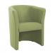 Celestra single seat tub chair 700mm wide - endurance green