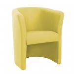Celestra single seat tub chair 700mm wide - lifetime yellow CEL50001-LY