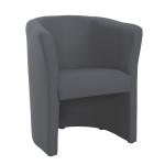 Celestra single seat tub chair 700mm wide - present grey CEL50001-PG