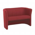 Celestra two seater sofa 1300mm wide - extent red CEL50002-ER