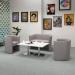Celestra two seater sofa 1300mm wide - forecast grey CEL50002-FG