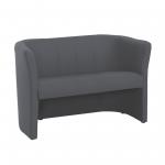 Celestra two seater sofa 1300mm wide - present grey CEL50002-PG
