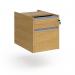 Dams Fixed Pedestals Contract have a sleek oak finish and silver finger pull handles. The 2 drawer fixed pedestal adds functionality and modern style to any office space.